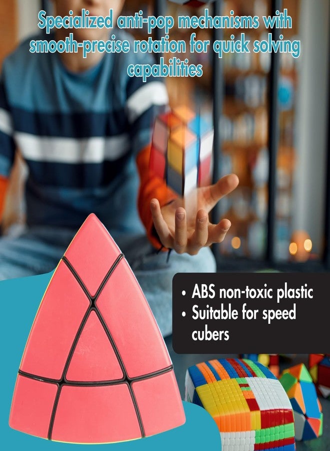 aCADZO Corner Mastermorphix Stickerless Color Twisty Puzzle Cube Toy for Kids and Teens - Image 2